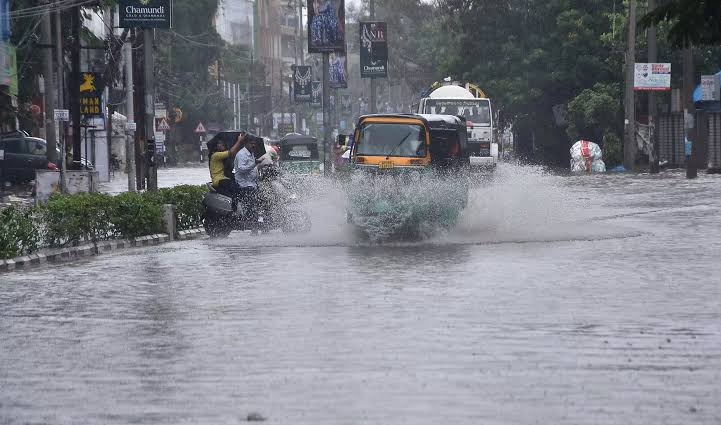 Heavy rain in ap